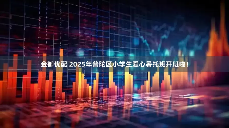 金御优配 2025年普陀区小学生爱心暑托班开班啦！